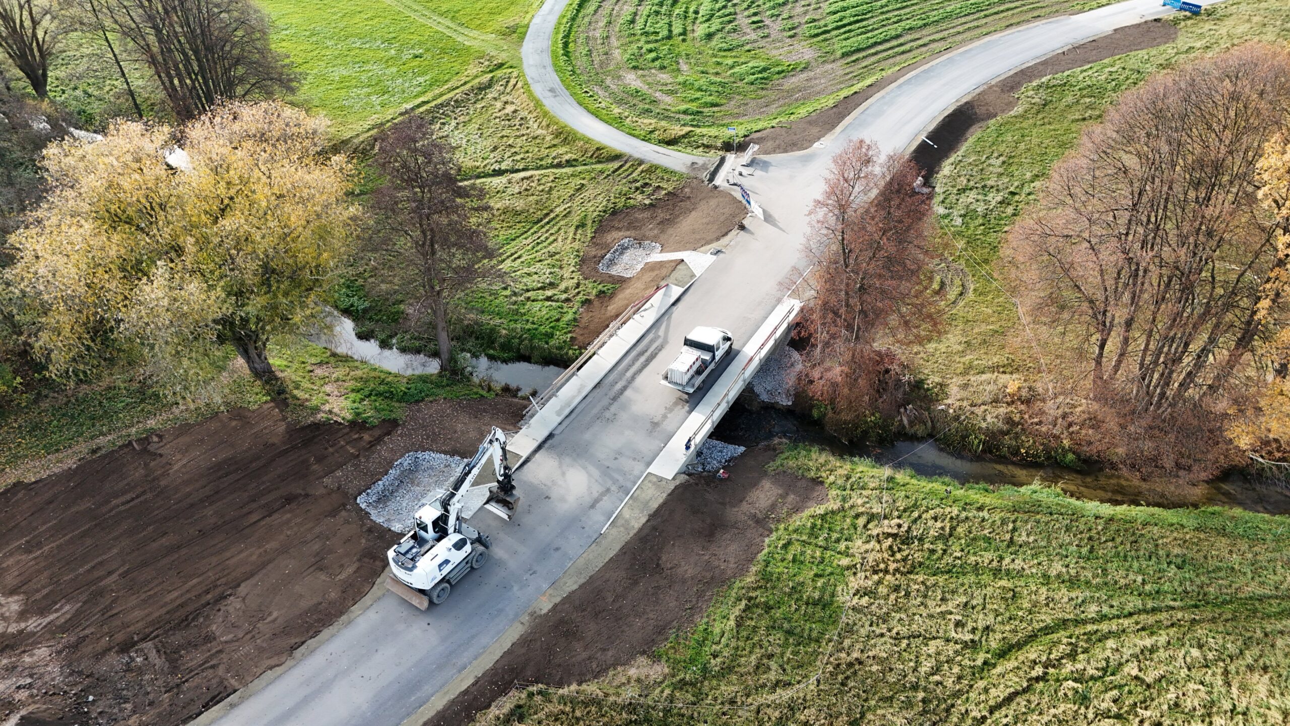 Baruth/Buchwalde – neue Brücke über das Löbauer Wasser fertiggestellt